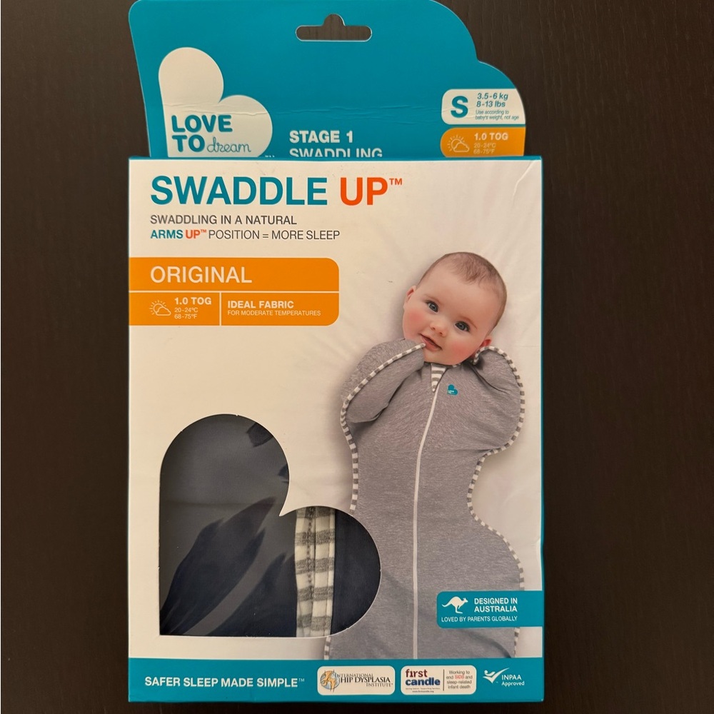 NIB Love To Dream Swaddle Up, Small